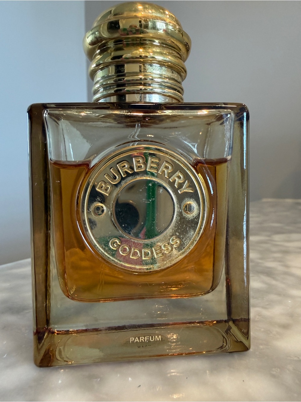 Burberry Goddess Parfum - Amber Gold Bottle
